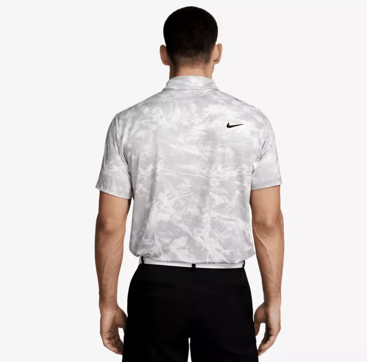 Nike Nike Dri Fit Golf Polo Gray New Floral Size US L / EU 52-54 / 3 - 2 Thumbnail