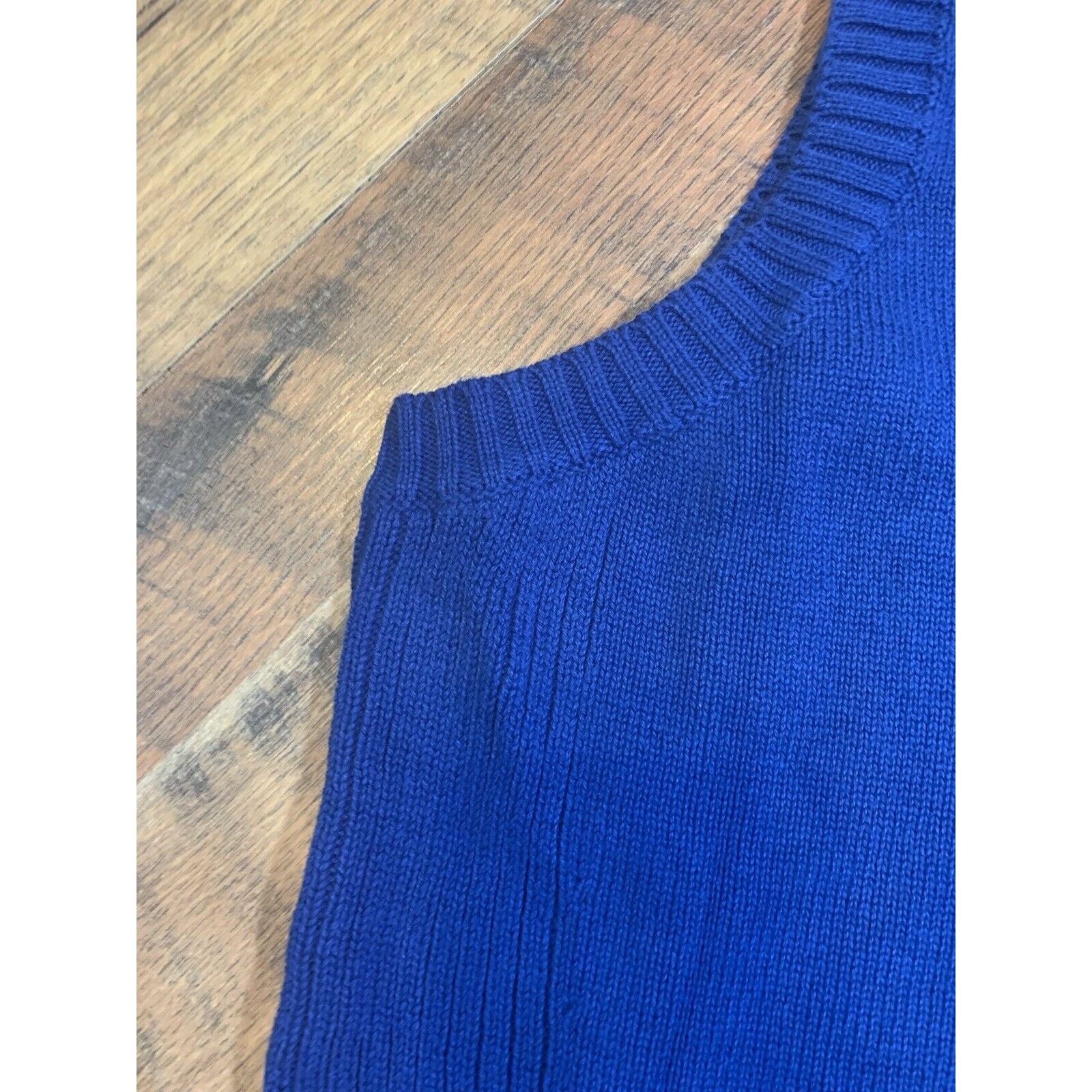 Other Style & CoSweater-Knit Tank Royal Blue Size Large, NWT Size L / US 10 / IT 46 - 12 Thumbnail