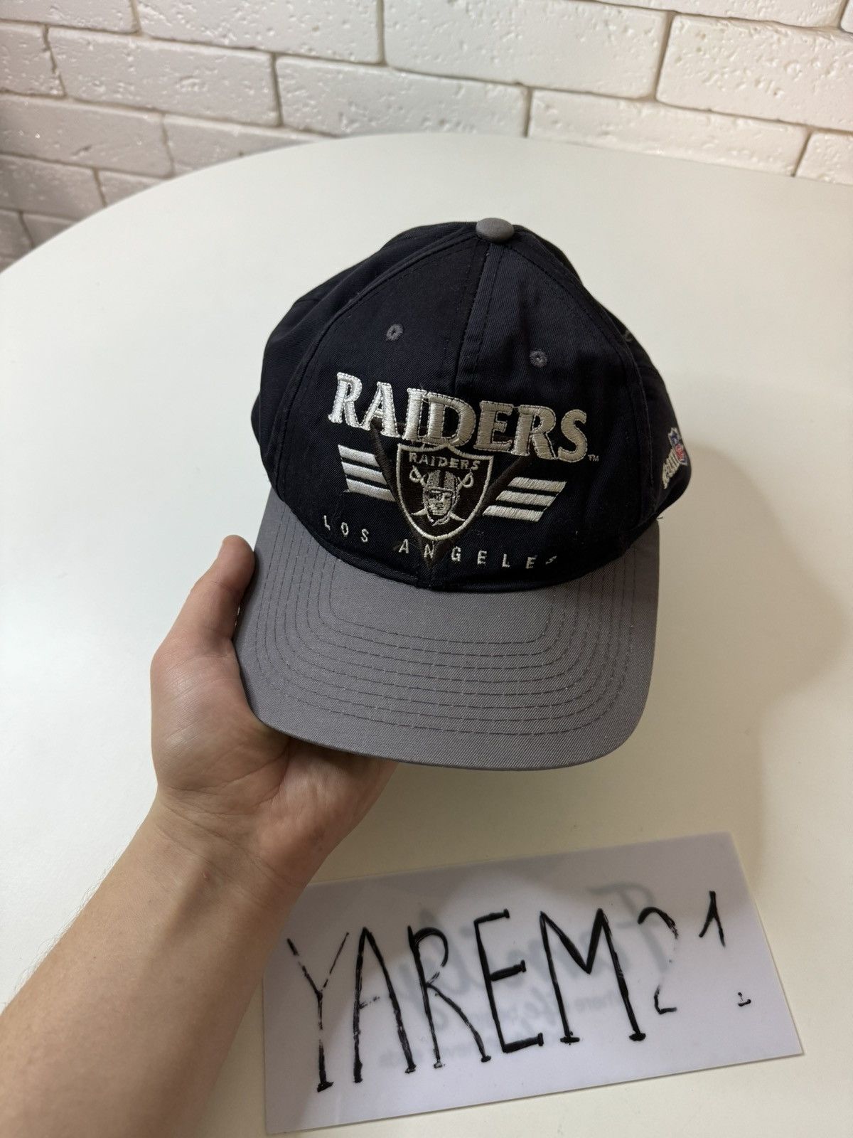 NFL Los Angeles Raiders vintage cap hat Size ONE SIZE - 2 Thumbnail