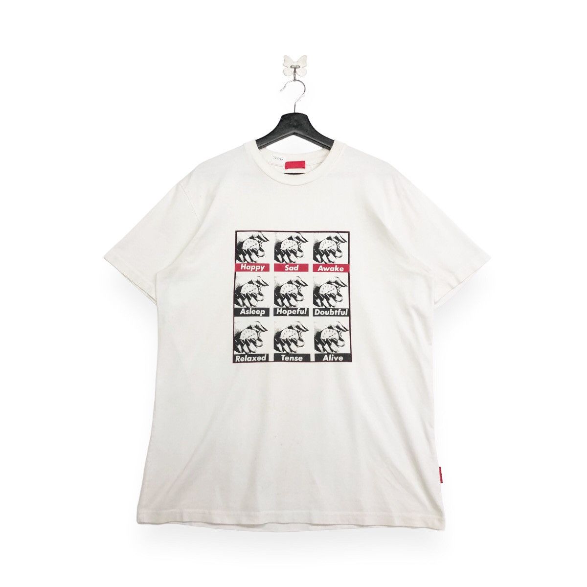 image of Barbara Kruger x Uniqlo T-Shirt in White, Men's (Size Large)