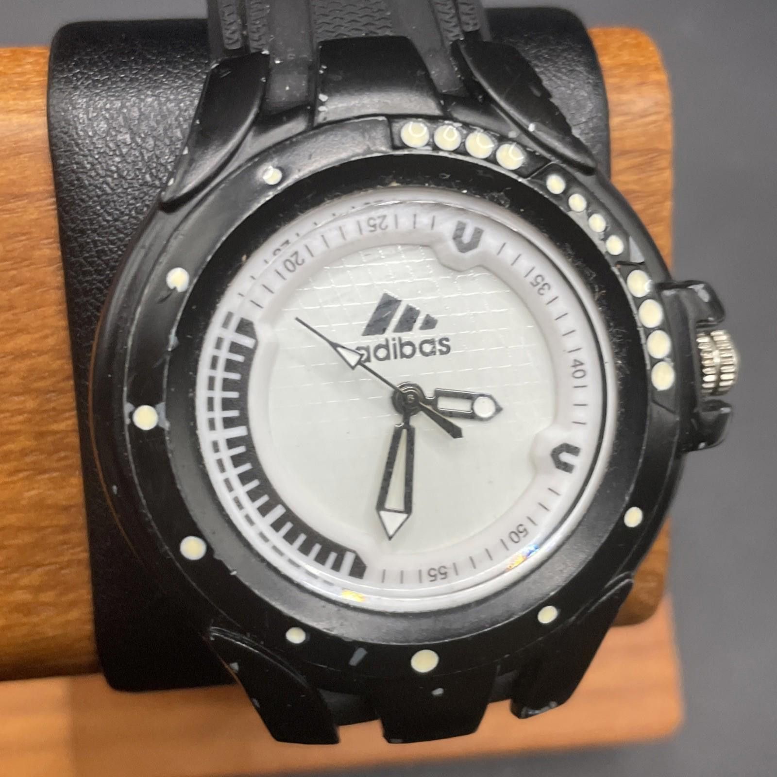 Adidas Adidas Unisex Diver Styled Quartz Black Band New Battery Size ONE SIZE - 1 Thumbnail