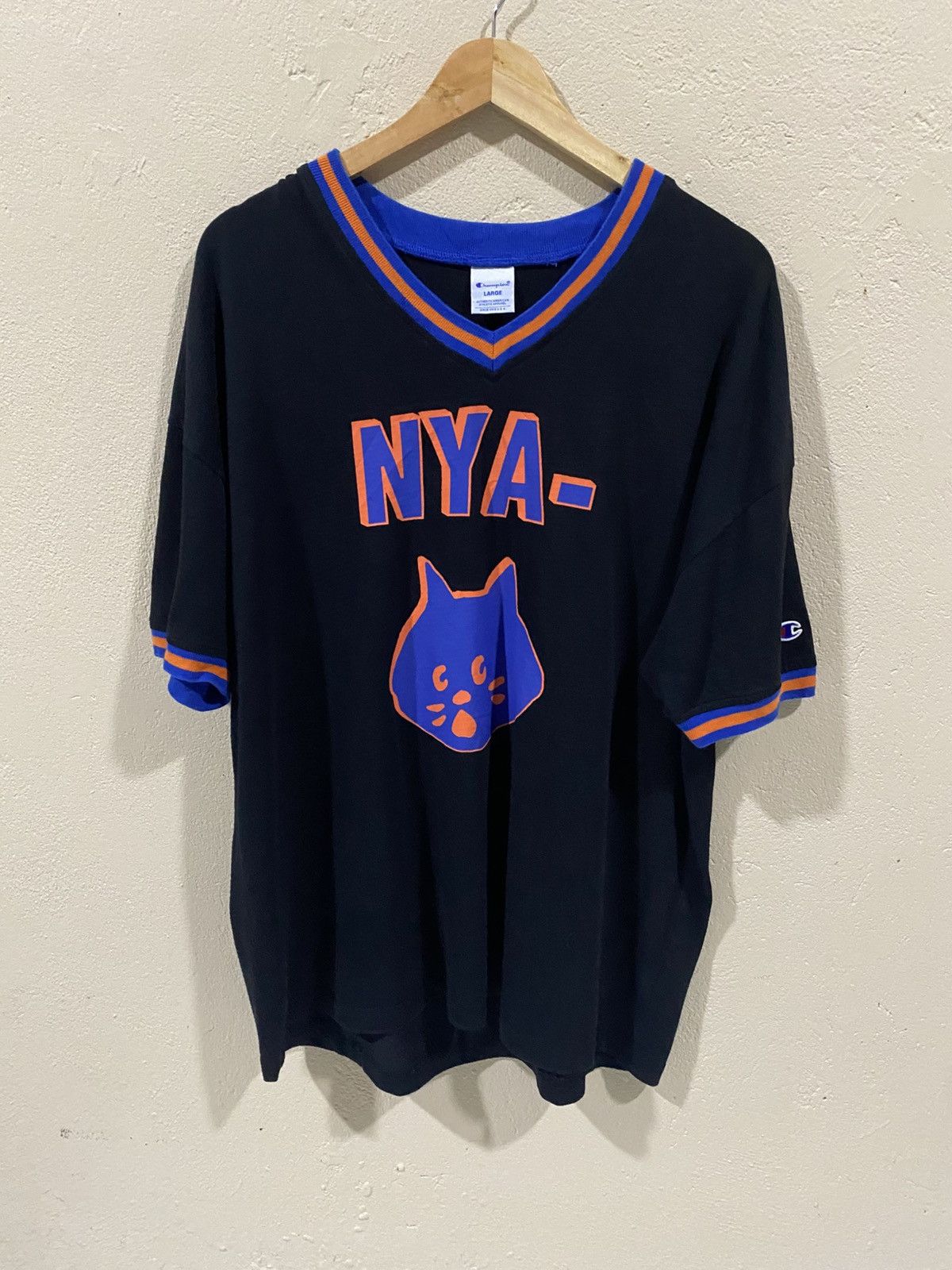 Champion × Ne-Net Nenet x Champion Oversized Mesh Tee Size US L / EU 52-54 / 3 - 1 Thumbnail
