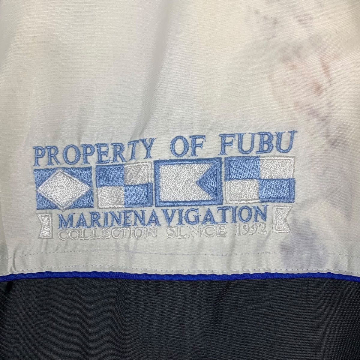 Fubu FUBU Big Logo Hoodie Light Jacket Windbreaker #1932-C84 Size US L / EU 52-54 / 3 - 19 Thumbnail