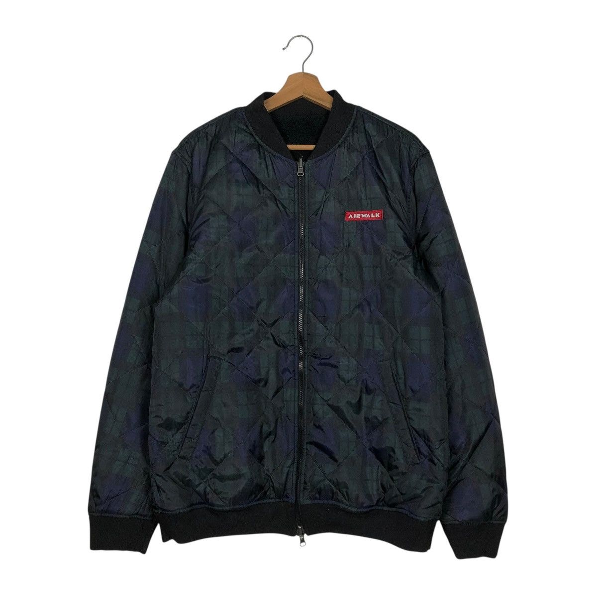 Japanese Brand 🔥VINTAGE REVERSIBLE BOMBER JACKET AIRWALK ISSEY MIYAKE Size US XL / EU 56 / 4 - 3 Thumbnail