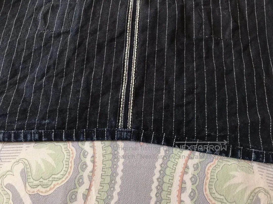 Rising Sun & Co. Rising Sun US Striped Canvas Work Vest XS. Size US XS / EU 42 / 0 - 6 Thumbnail