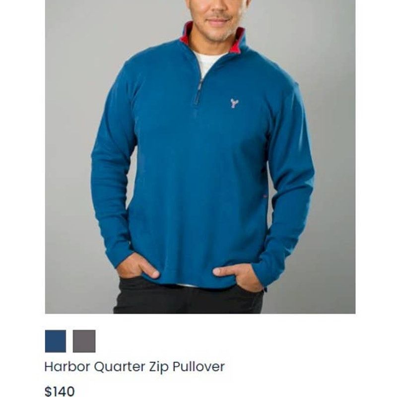 Other The Hamptons Harbor 1/4 Zip Sweatshirt XXL 2XL Pima $140 Size US XXL / EU 58 / 5 - 3 Thumbnail
