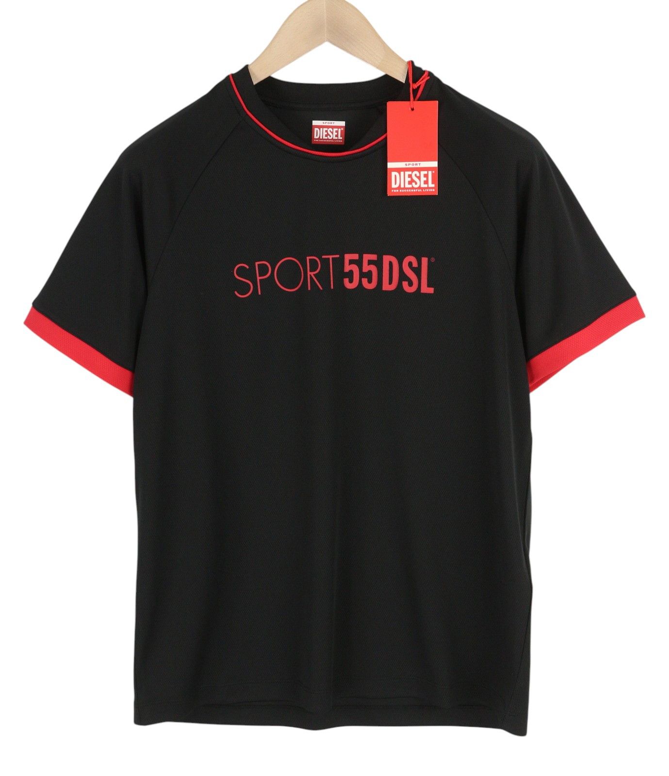 AMTEE-CROSSOON-WT15 M Black 55DSL Sport T-Shirt 84115