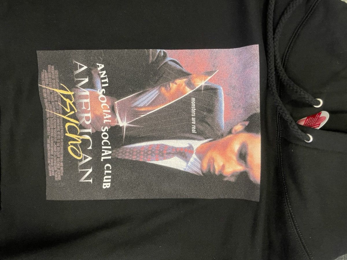 Anti Social Social Club Anti Social X American Psycho Hoodie Size US L / EU 52-54 / 3 - 2 Thumbnail
