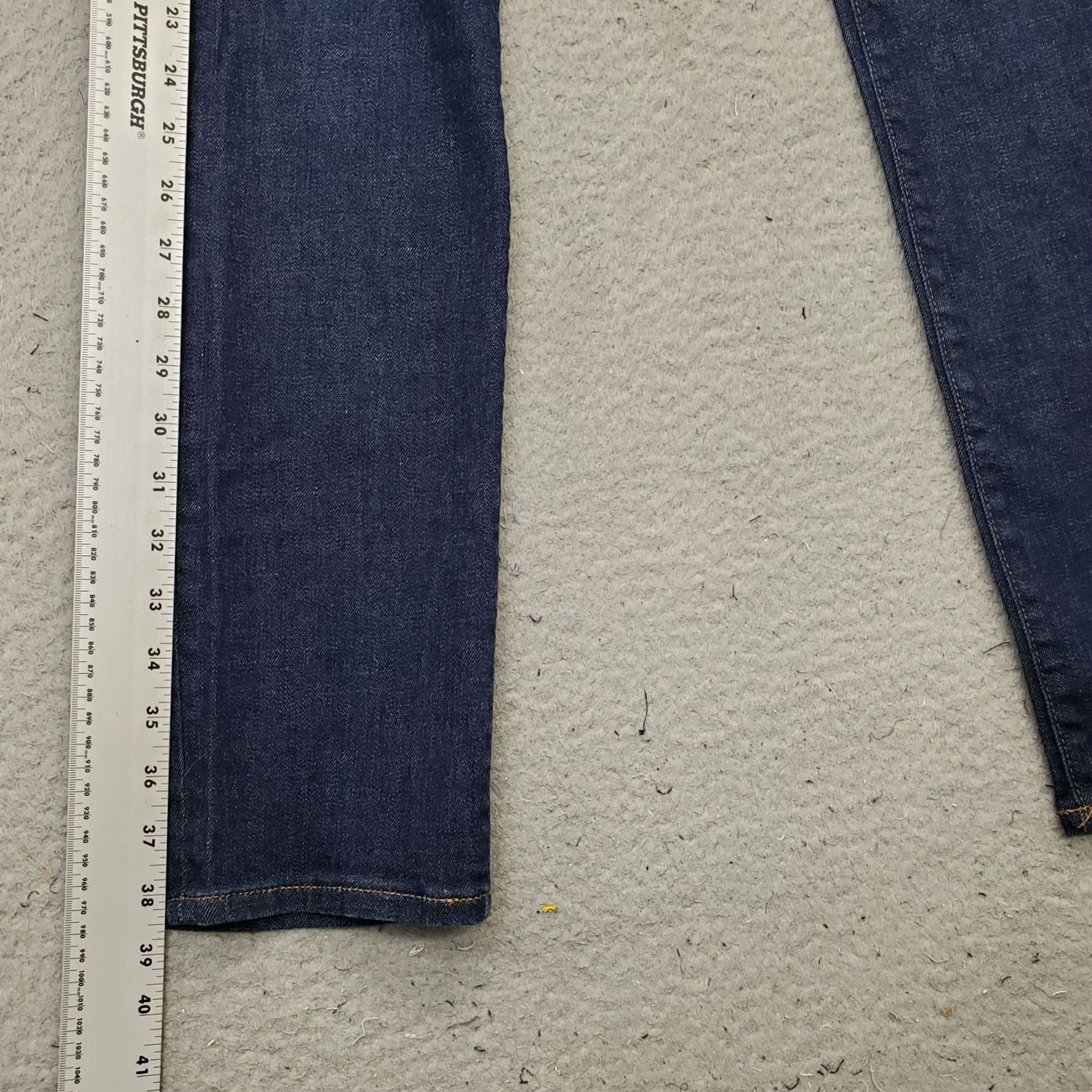 Gap Gap 1969 Skinny Jeans Womens 28 Blue Denim Stretch Flat Front Streetwear Jeans Size 28" / US 6 / IT 42 - 3 Thumbnail