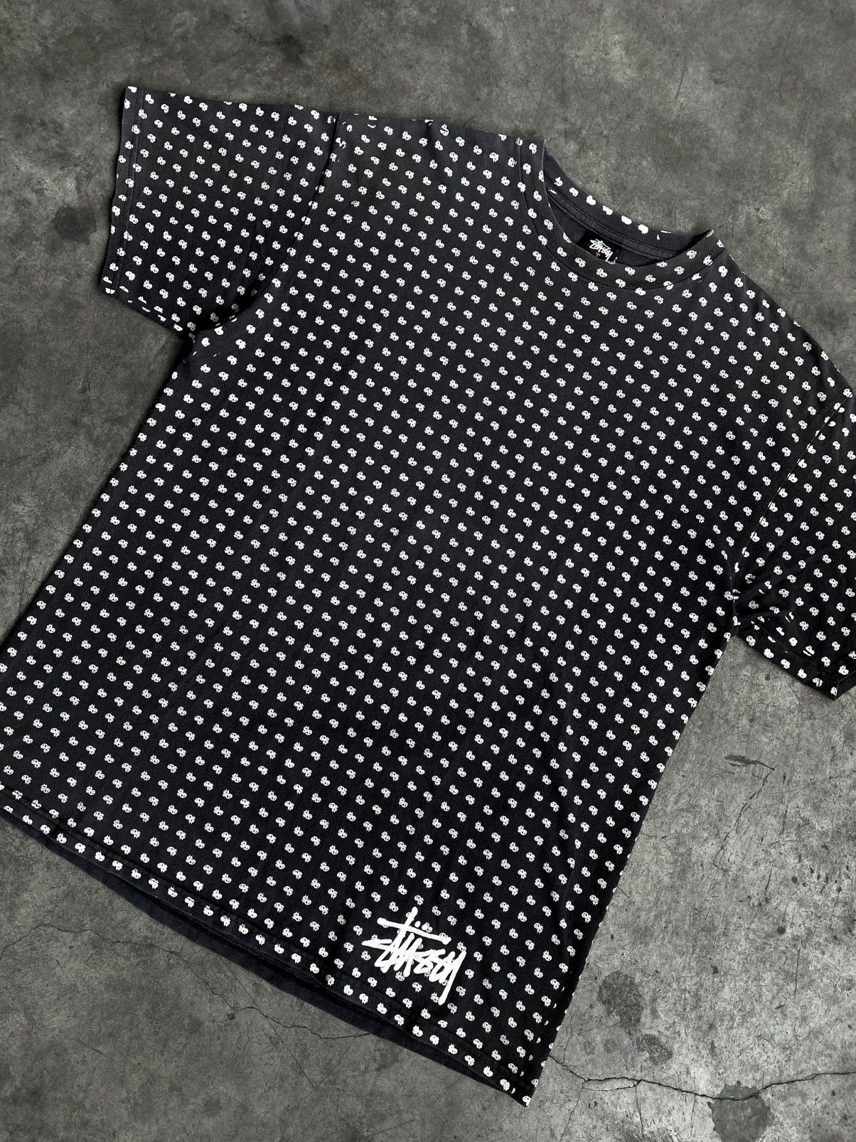 Stussy Vintage stussy peace & prosperity fullprint tshirt Size US L / EU 52-54 / 3 - 3 Thumbnail