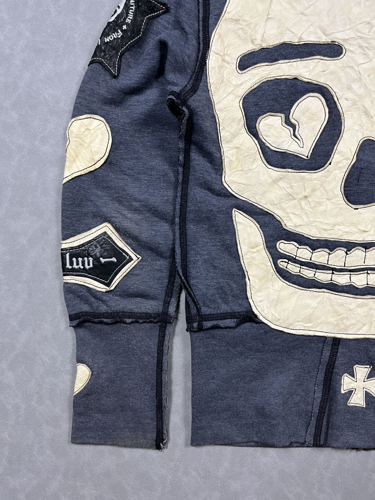 If Six Was Nine RARE syc fuk skeleton zip hoodie Size US S / EU 44-46 / 1 - 14 Thumbnail