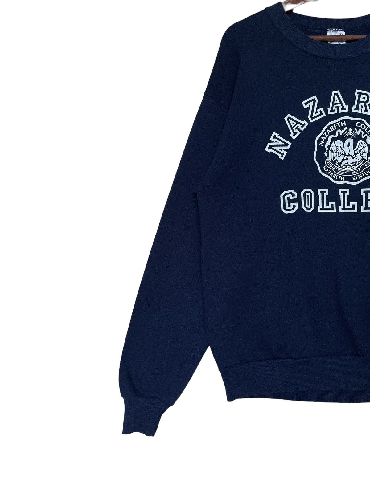 Vintage Vintage Nazareth College Sweatshirt 1990s Size US L / EU 52-54 / 3 - 3 Thumbnail
