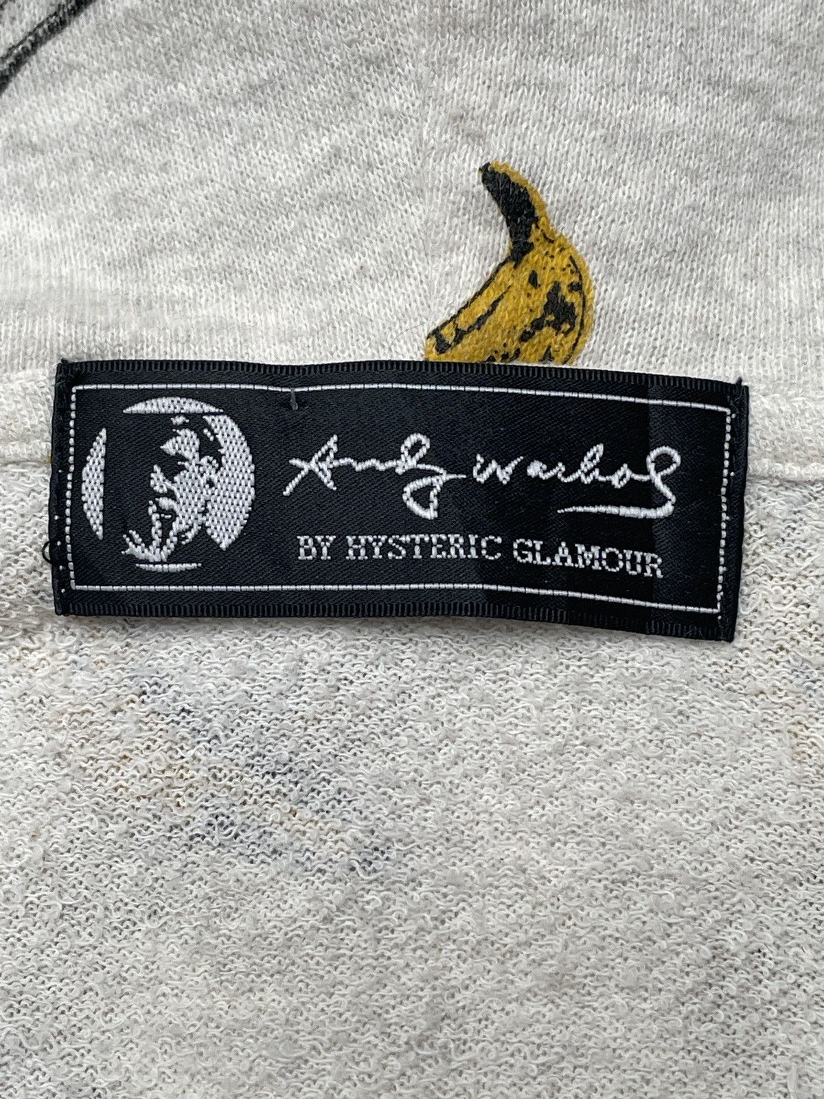 Andy Warhol × Hysteric Glamour Vintage Hysteric Glamour X Andy Warhol Zipper Hoodie 2000s Size US S / EU 44-46 / 1 - 11 Thumbnail