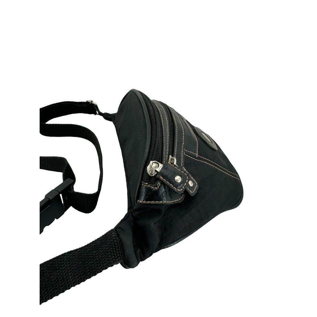 Designer × Vintage Vintage Mouflon Canvas Leather Waist Belt Bag Size ONE SIZE - 7 Thumbnail