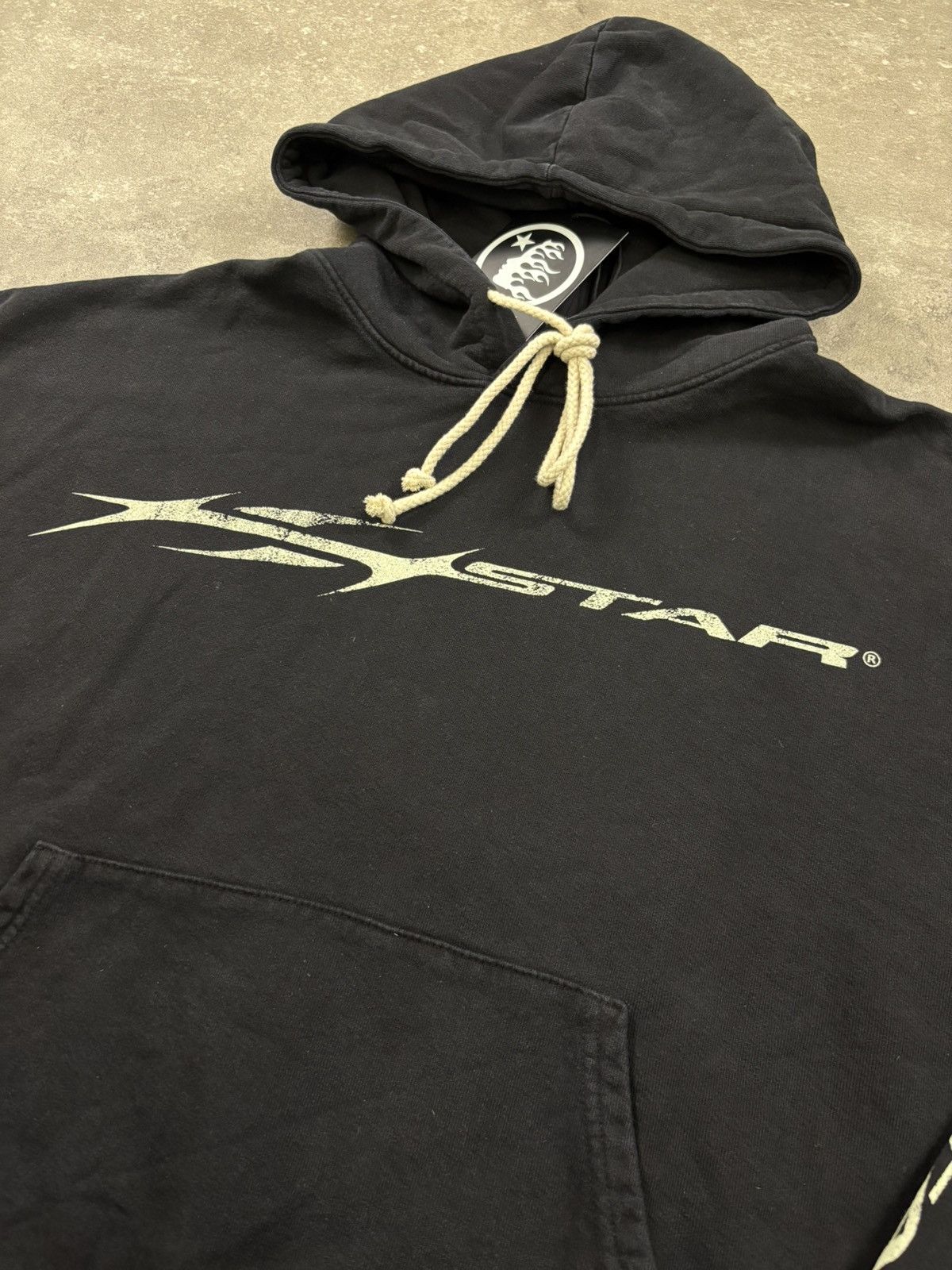 HELLSTAR Hellstar HStar Hoodie, Black Size US M / EU 48-50 / 2 - 5 Thumbnail