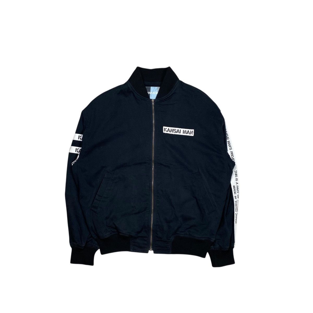Kansai Yamamoto Kansai Man Embroidery Bomber Jacket Size US L / EU 52-54 / 3 - 1 Thumbnail