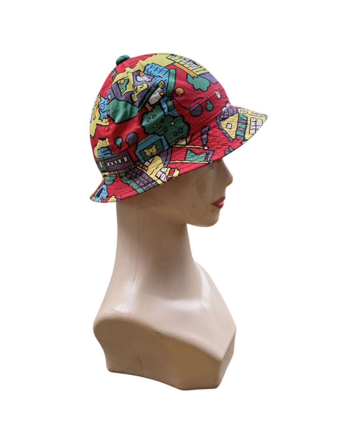 Miki House Art Cartoon Bucket Hat Kid