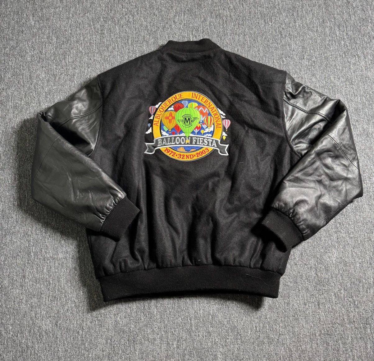 Japanese Brand × Vintage Vintage New Z Lander Wool Jacket Men Size XL Leather Sleeve Size US XL / EU 56 / 4 - 6 Thumbnail