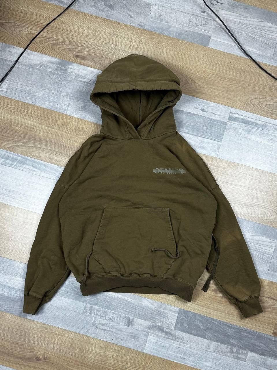 Stampd Stampd Los Angles Olive Military Baggy Hoodie Size US M / EU 48-50 / 2 - 2 Thumbnail