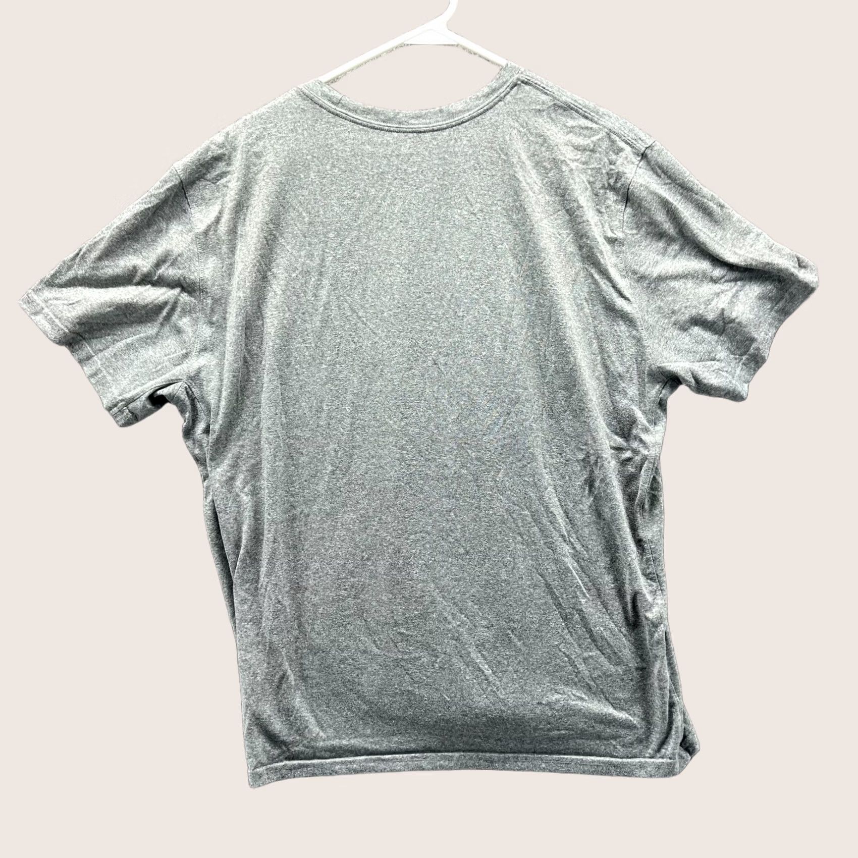 Nike Nike Shirt Men 2XL Gray Dri-Fit Jersey Crewneck Swoosh Logo T-Shirt Sports Active Breathable All Seasons Size US XXL / EU 58 / 5 - 1 Thumbnail