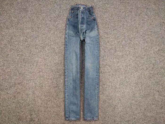 Levi's Vintage 80's Levis 501 Jeans Made USA Perfect Faded Denim Size US 33 - 1 Thumbnail
