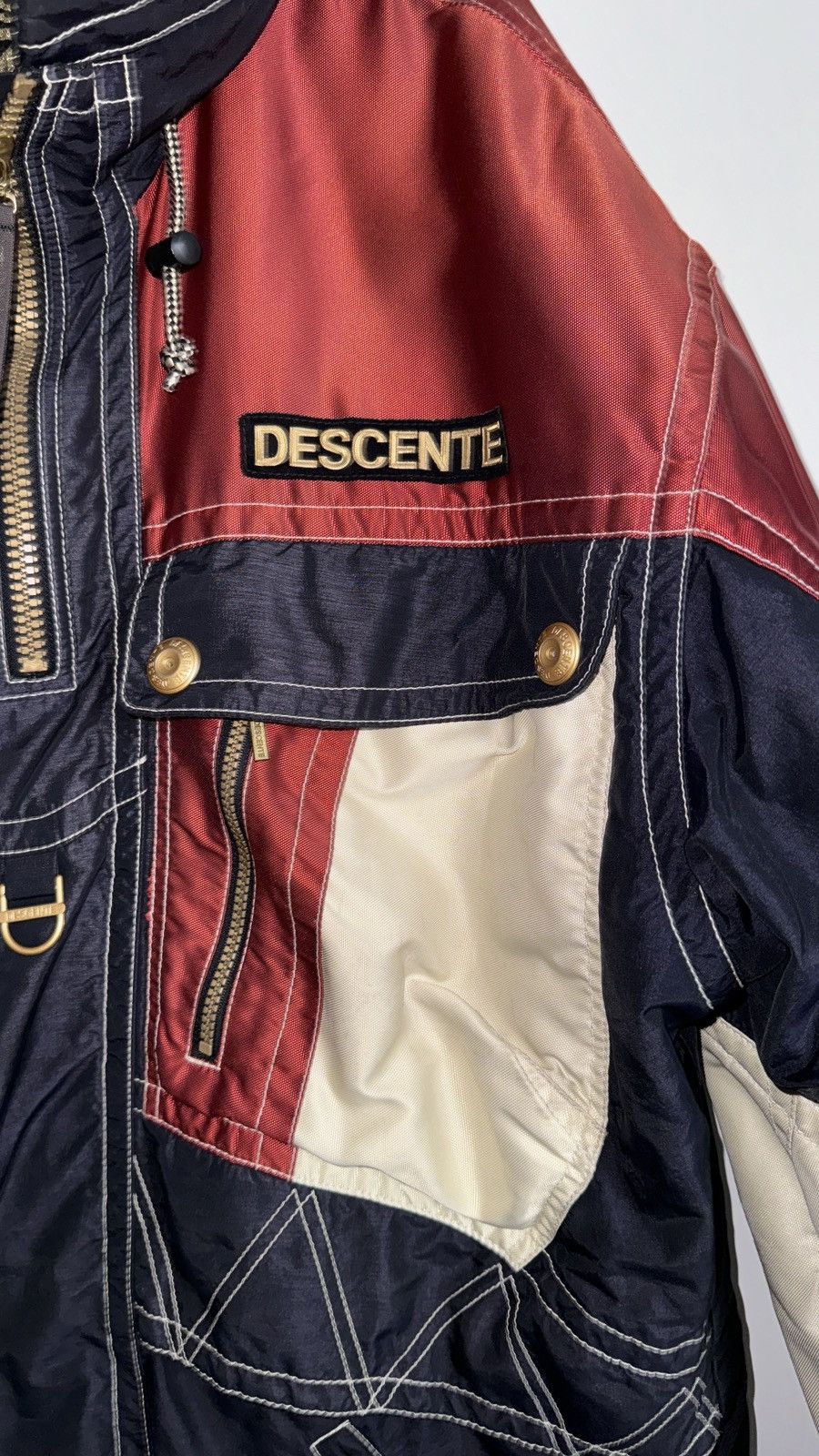 Descente × Vintage Vintage Descente Ski Jacket Size US XL / EU 56 / 4 - 4 Thumbnail