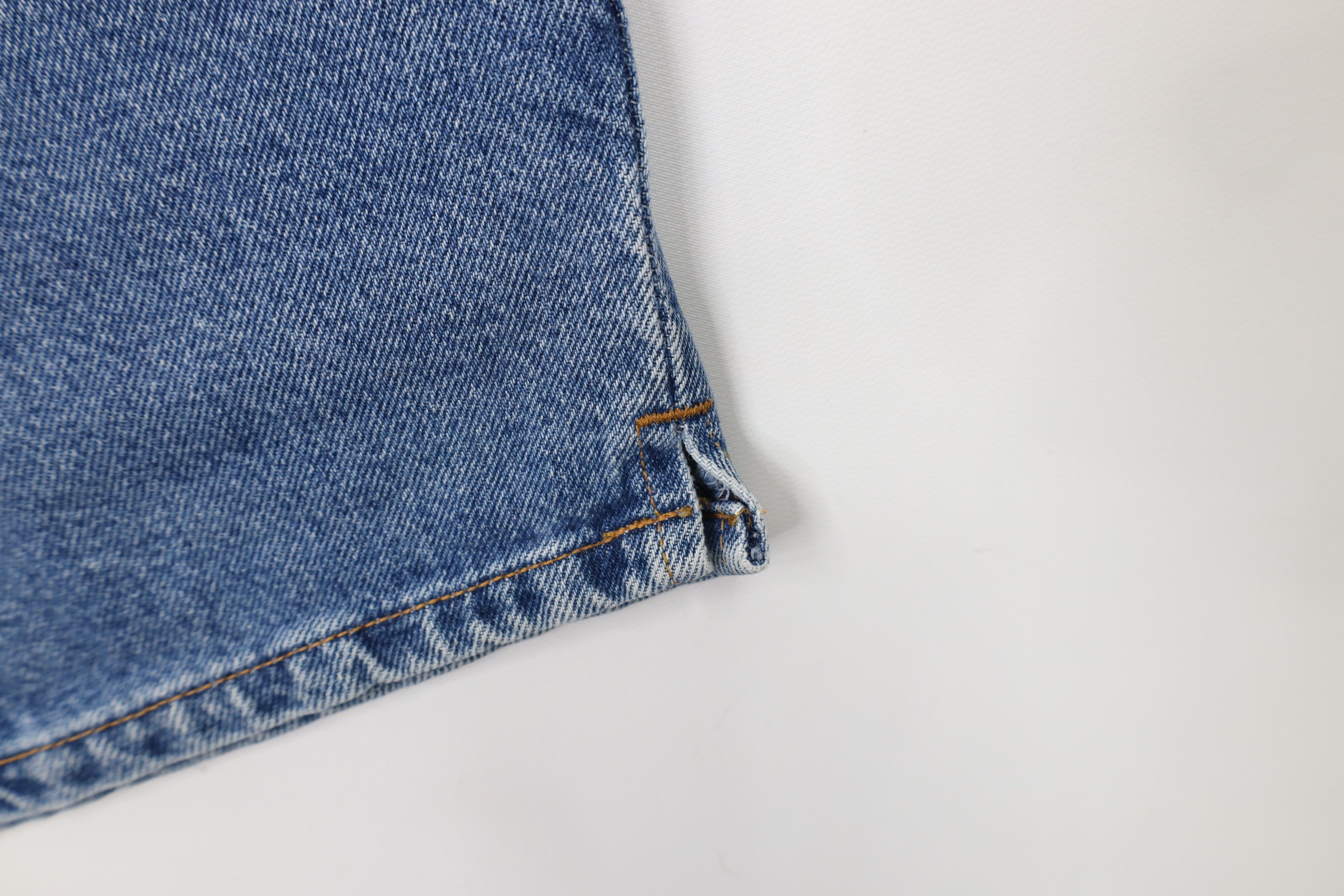 Levi's Vintage 90s Levis Relaxed Fit Denim Jean Shorts Jorts Blue Size 32" / US 10 / IT 46 - 5 Thumbnail