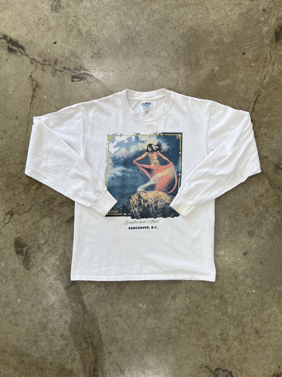 Vintage Vintage 90s Native American Smoke and Wind LS Medium Size US M / EU 48-50 / 2 - 2 Thumbnail