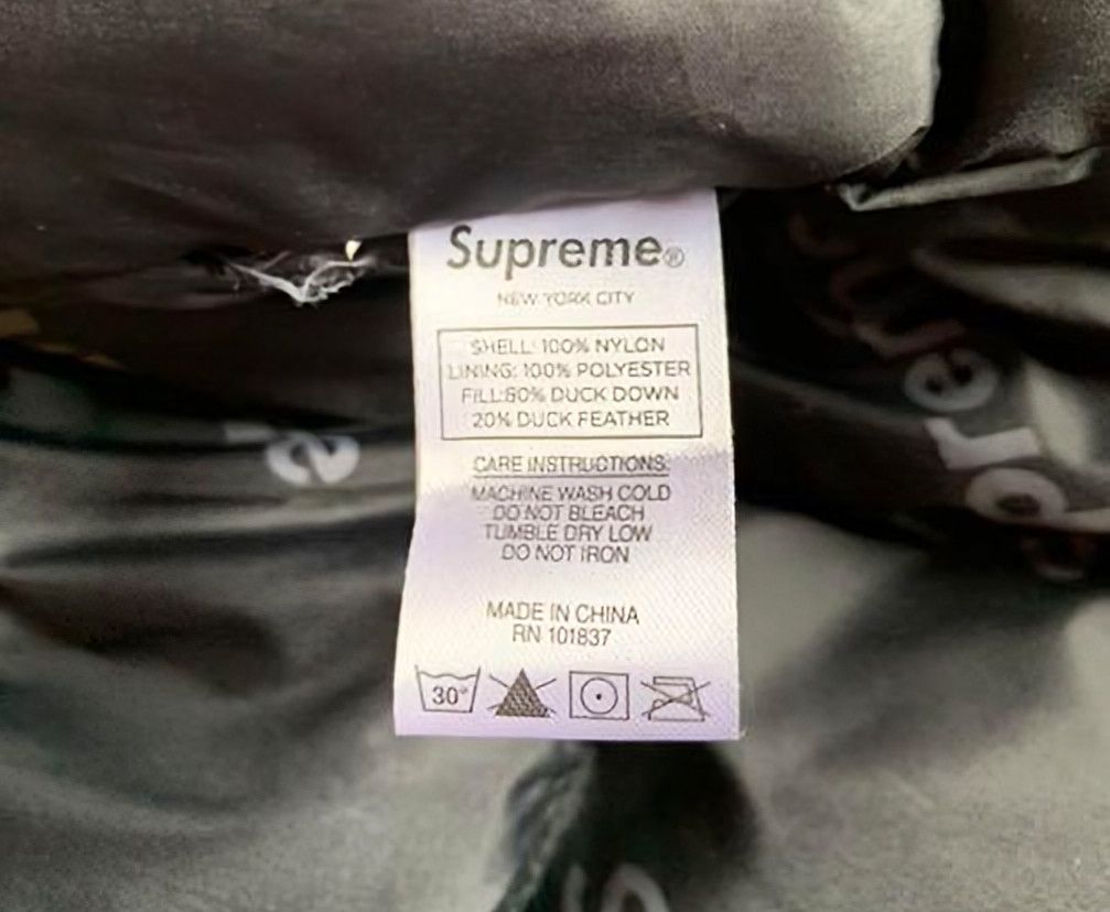 Supreme Supreme 16F/W Downtown Down Parka snow camouflage Size US S / EU 44-46 / 1 - 4 Thumbnail