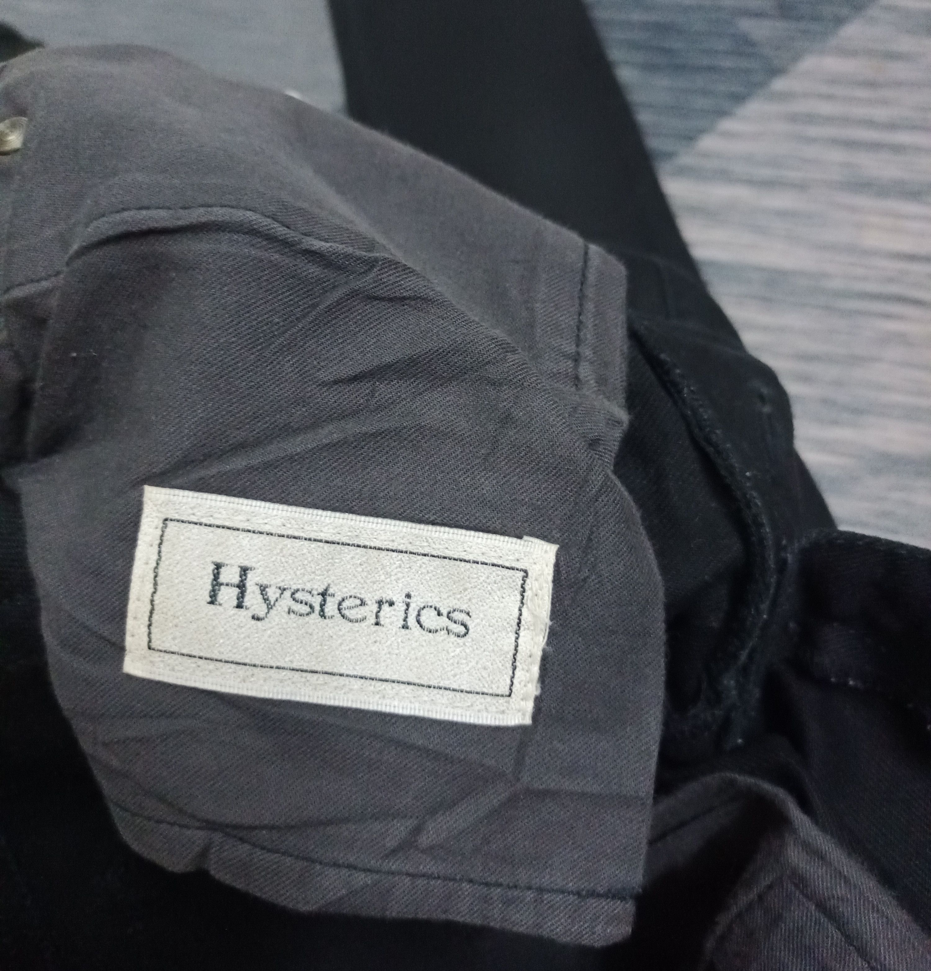 Hysteric Glamour 🔥 HYSTERIC GLAMOUR BLACK DENIM 🔥 Size 28" / US 6 / IT 42 - 4 Thumbnail