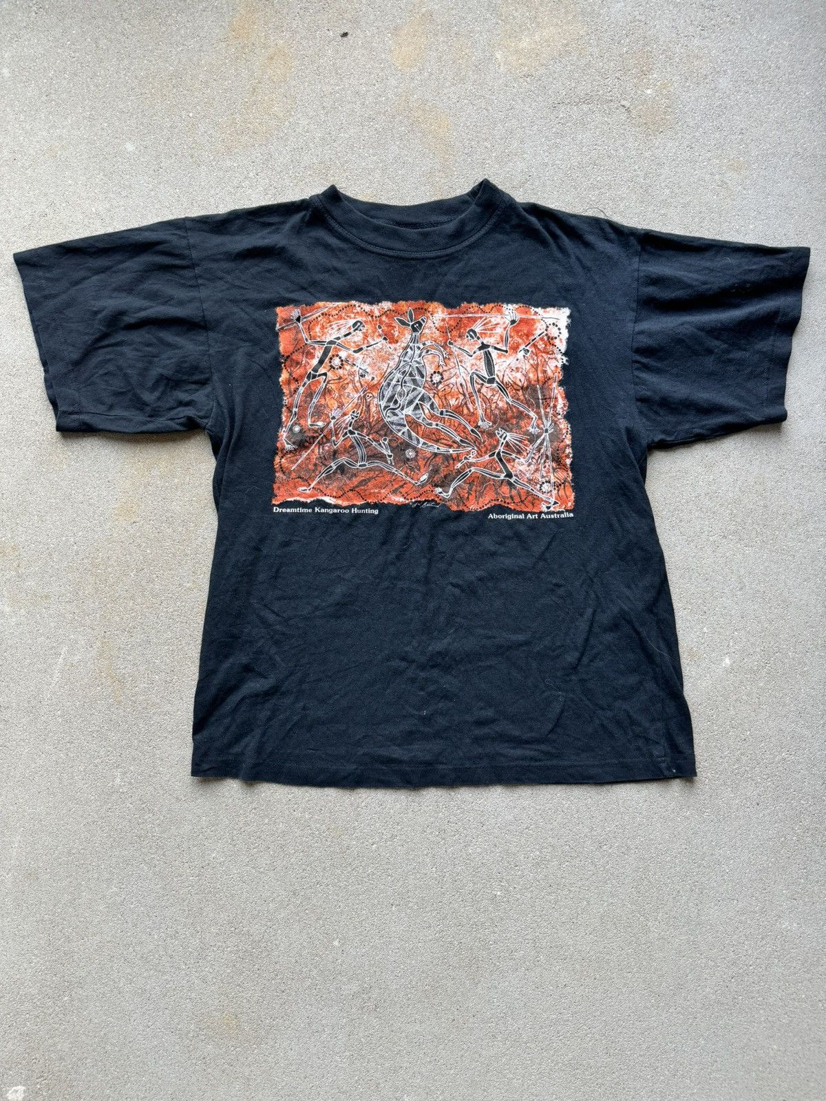 Vintage 90s Australian Aboriginal Art T-shirt