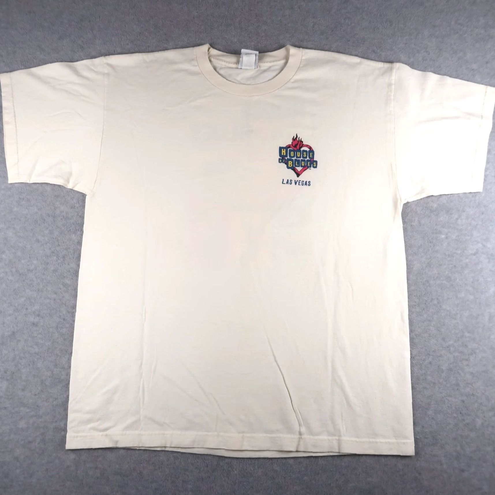 Vintage VINTAGE House of Blues T-shirt Shirt 2XL White 90s Music USA Mens Size US XXL / EU 58 / 5 - 2 Thumbnail