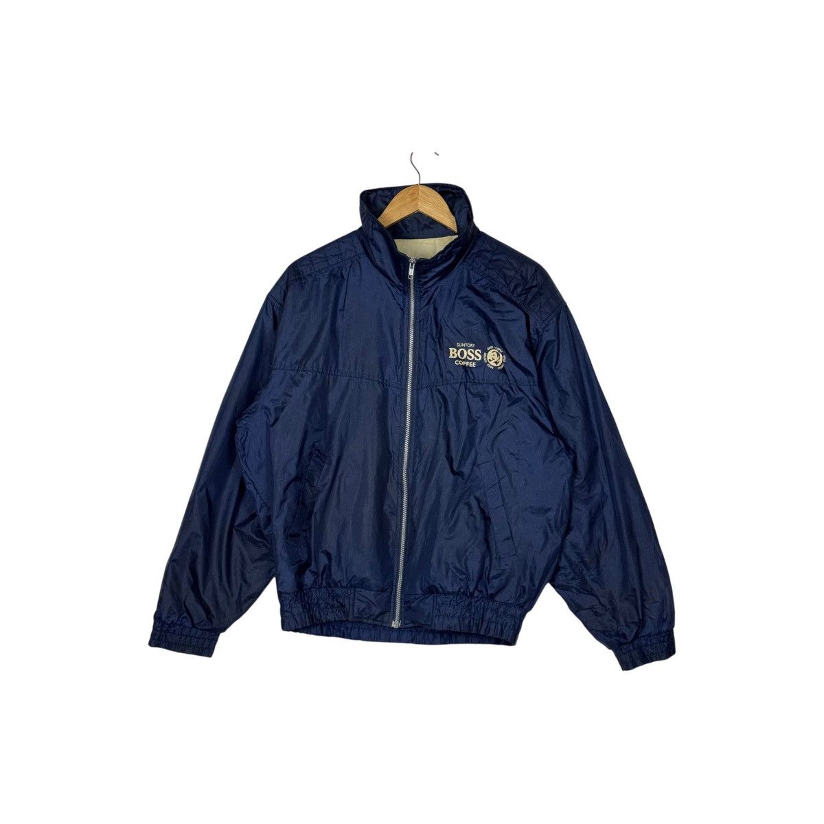 Japanese Brand Vintage Hugo Boss Coffee Light Jacket Size US M / EU 48-50 / 2 - 1 Thumbnail