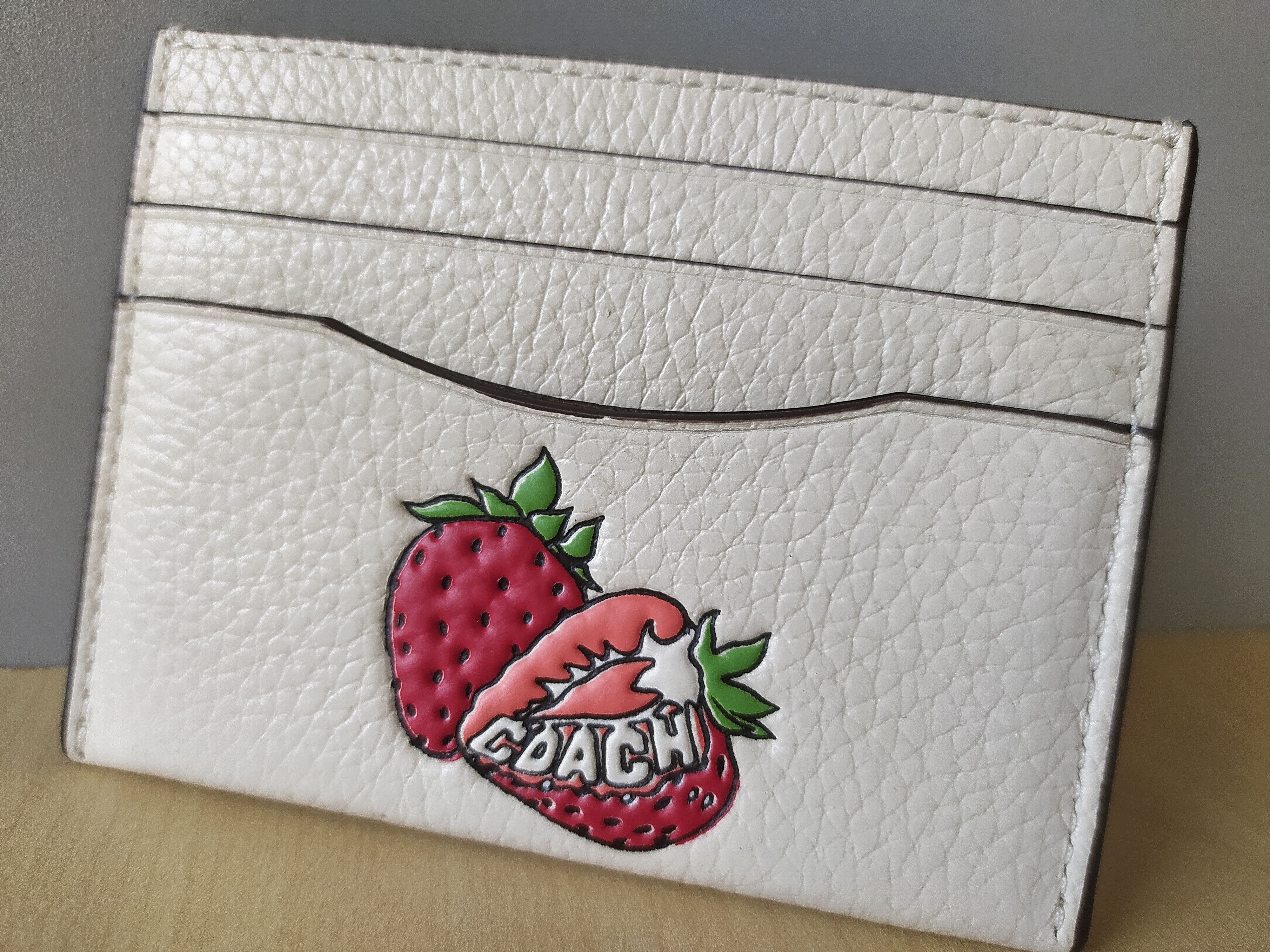 Coach Coach Leather Slim Credit Card case Free Shipping T/1904 Size ONE SIZE - 2 Thumbnail