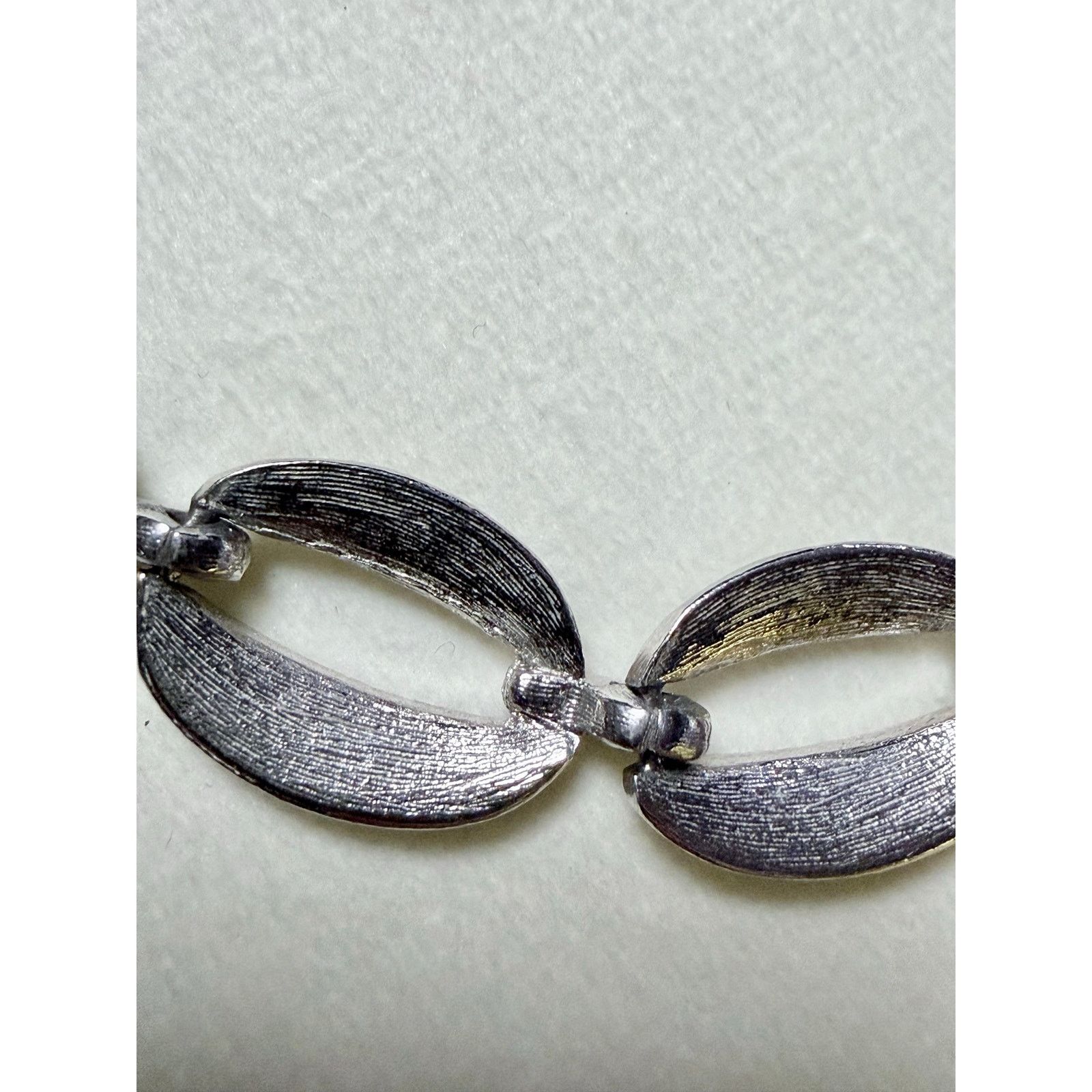 Monet Vintage Monet Silver Tone Link Necklace 17” 1978-88 Size ONE SIZE - 7 Thumbnail