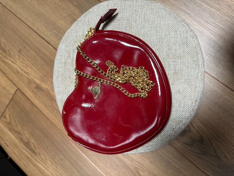 Vivienne Westwood Vivienne Westwood size os Love lacquered leather bag Size ONE SIZE - 3 Thumbnail