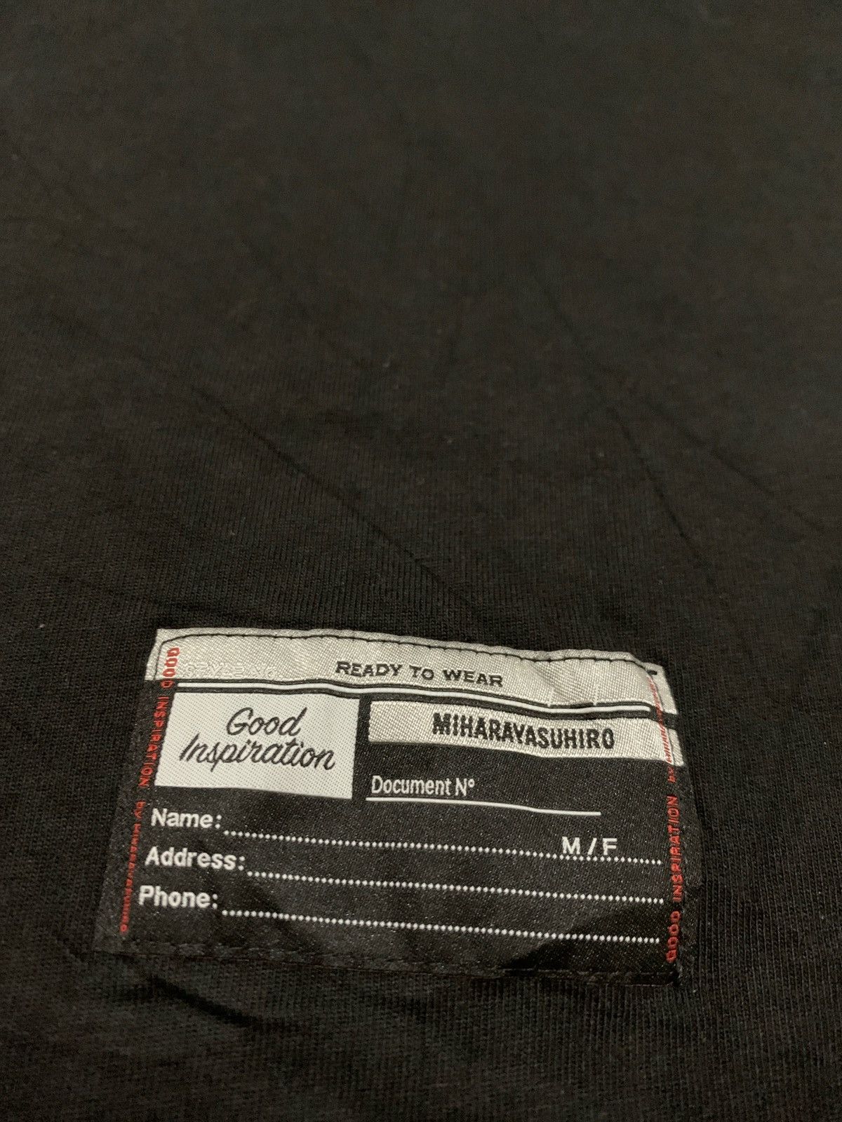 Japanese Brand × Maison MIHARA YASUHIRO Miharayasuhiro Future Black Size US M / EU 48-50 / 2 - 9 Thumbnail