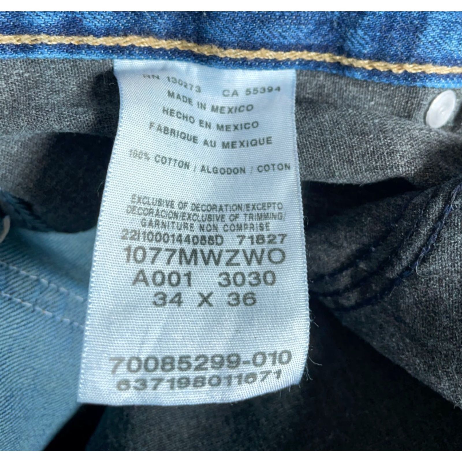 Wrangler Wrangler Retro Slim Boot Jeans Men's 34 x 36 Blue Denim Bootcut Size US 34 / EU 50 - 4 Thumbnail