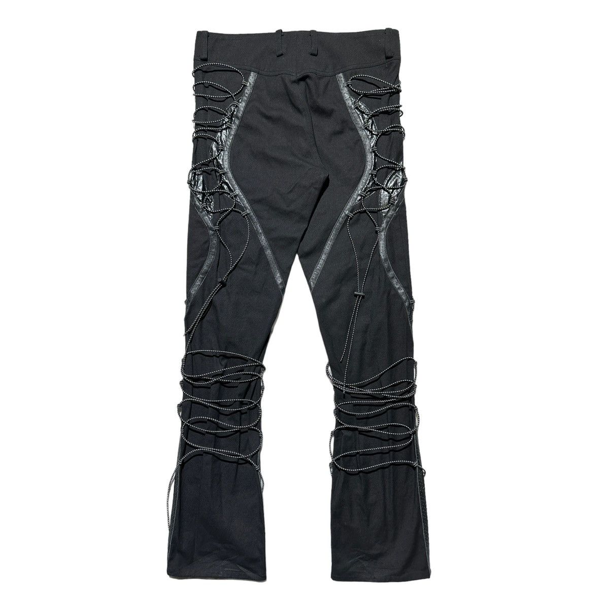 Issey Miyake 2004 bungee parachute bondage lace trouser Size US 31 - 3 Thumbnail