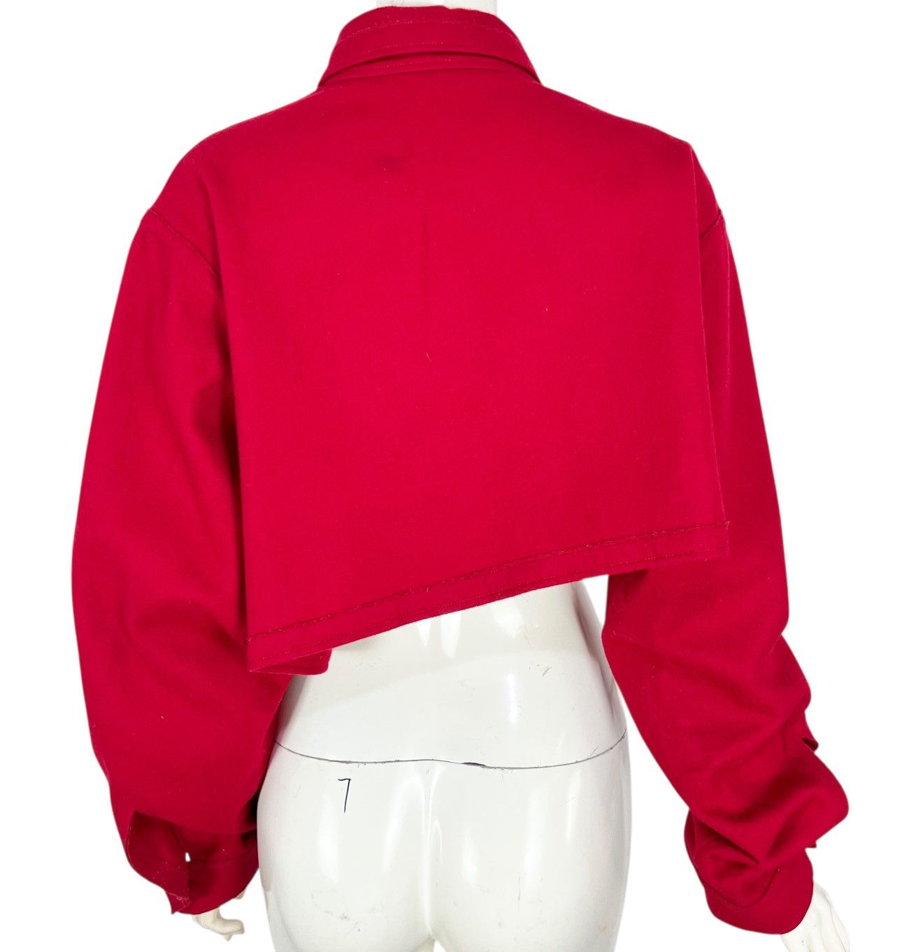 Yohji Yamamoto Y’s Yohji Yamamoto Women Asymmetrical Cropped Jacket Size M / US 6-8 / IT 42-44 - 3 Thumbnail