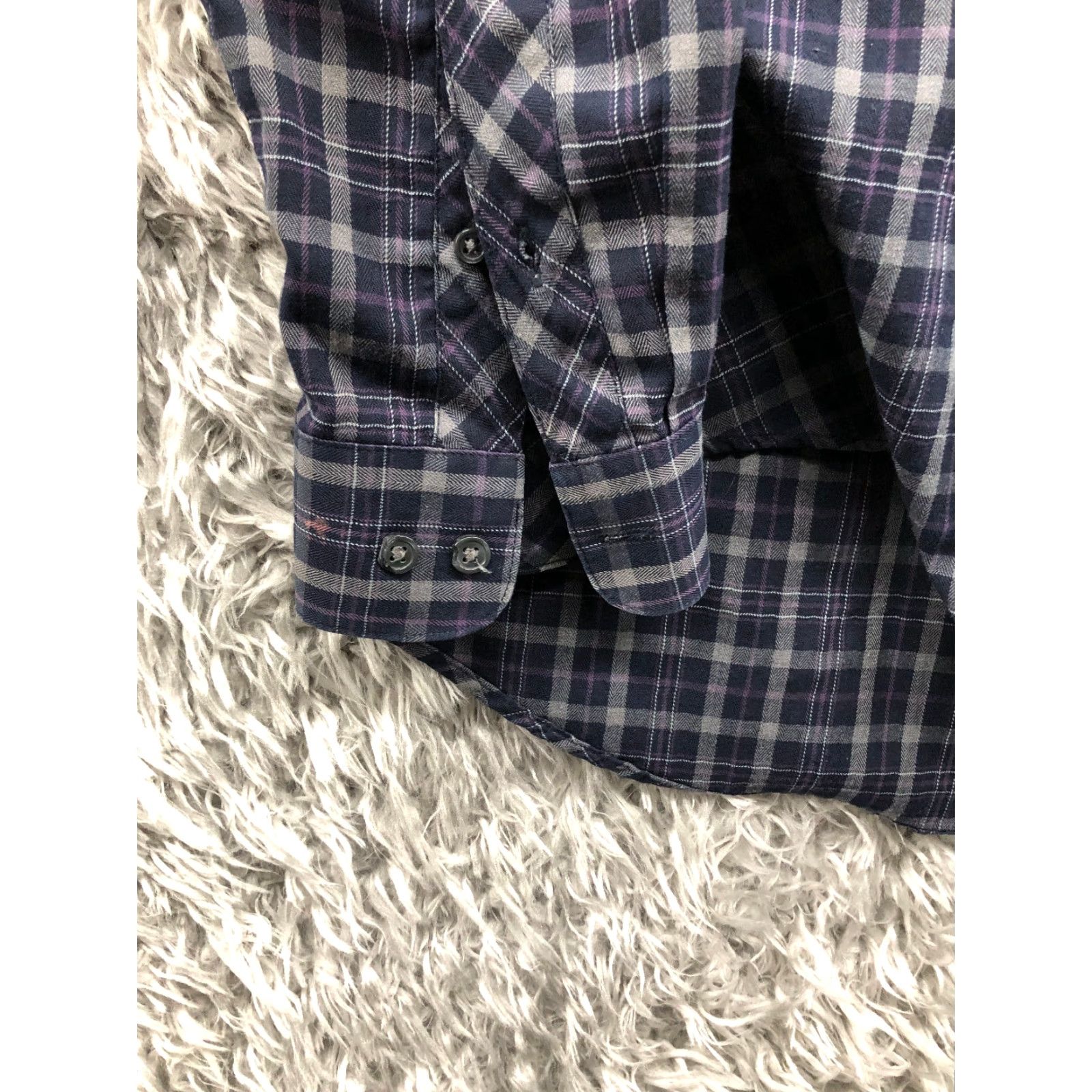 Van Heusen Van Heusen Shirt Multicolor Plaid Long Sleeve Button-Down Collar M Mens Regular Font Size US M / EU 48-50 / 2 - 2 Thumbnail