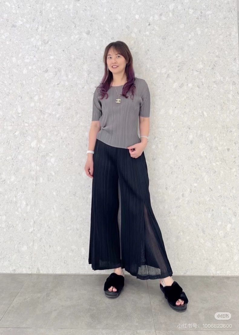 Issey Miyake Issey Miyake size:2 Black hidden tatami trousers Size 31" - 9 Thumbnail