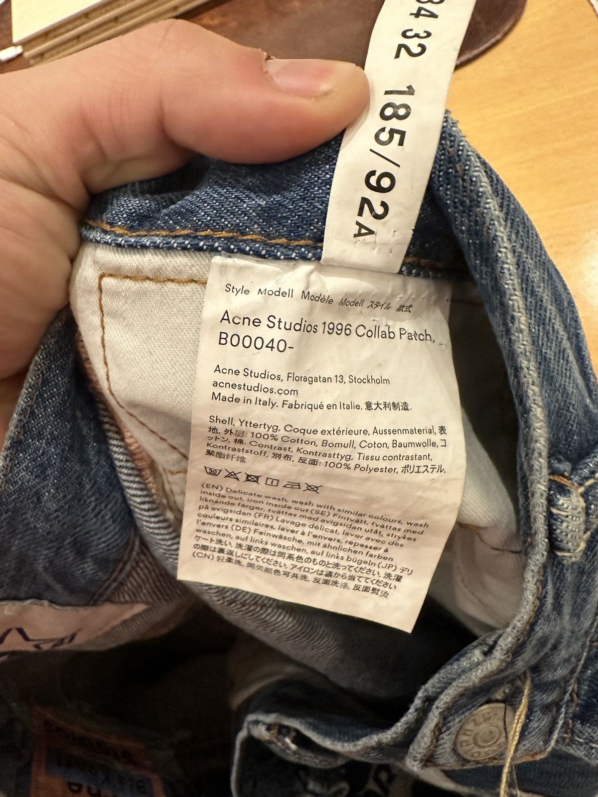 Acne Studios × Starter Acne Studios x Starter Denim Jeans Size US 34 / EU 50 - 7 Thumbnail