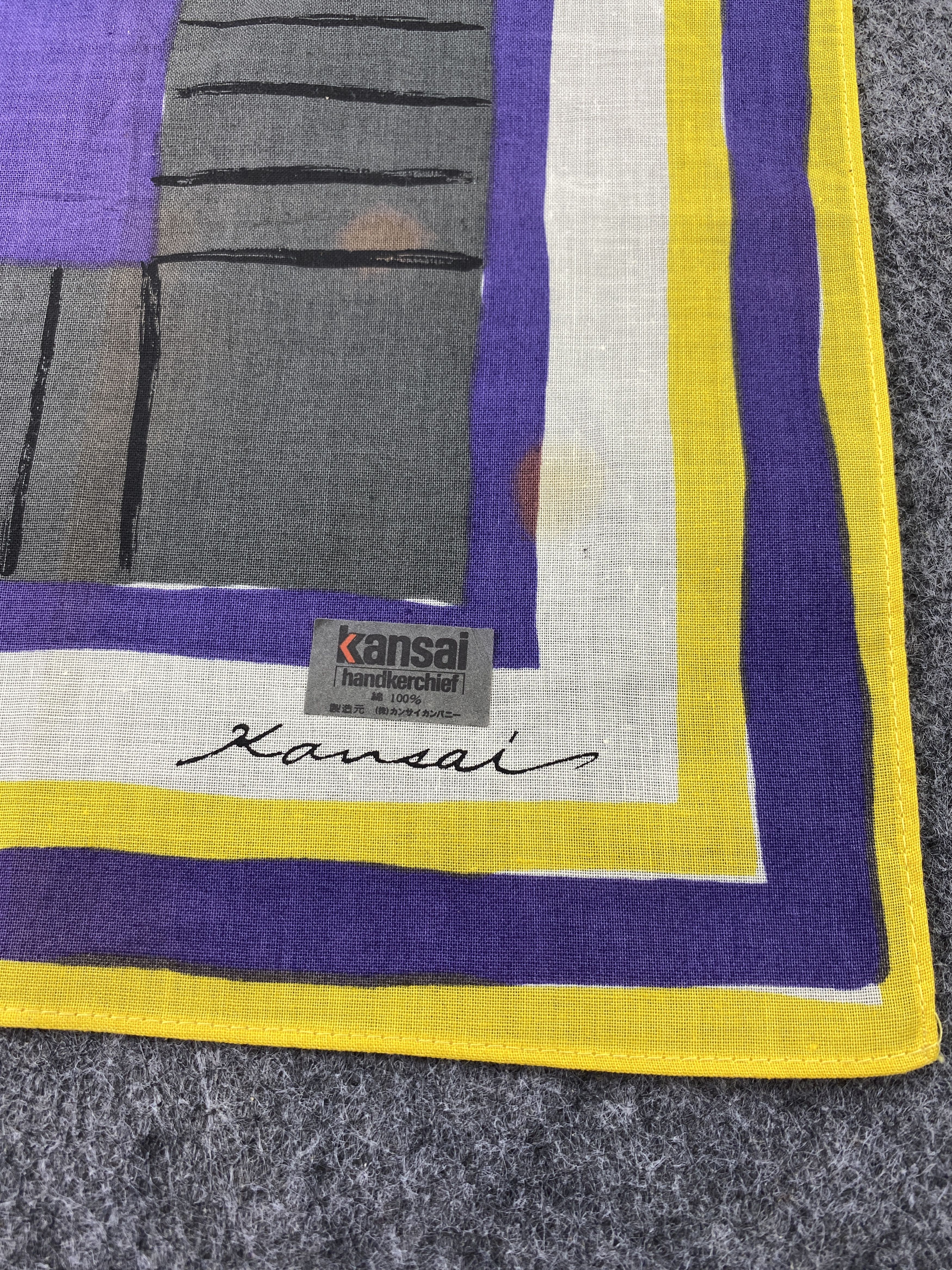 Japanese Brand × Kansai Yamamoto Kansai Yamamoto Handkerchief / Bandana / Neckerchief-B174 Size ONE SIZE - 5 Thumbnail