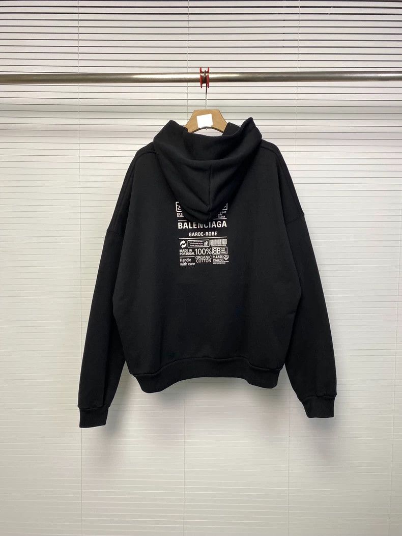 Balenciaga Balenciaga 23AW Eco Logo Hoodie XS Size US XS / EU 42 / 0 - 1 Thumbnail