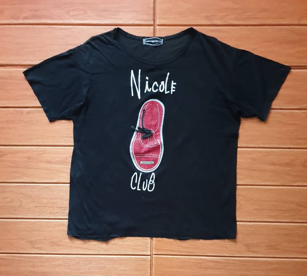 Vintage Nicole club Matsuda black Shirt