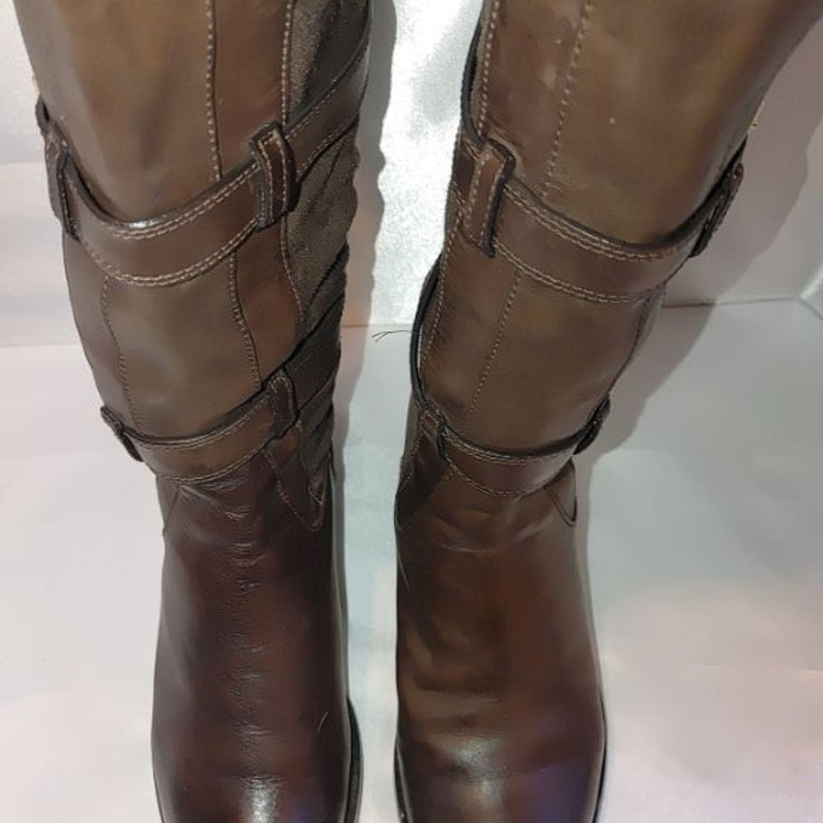 Cole Haan Cole Haan Air Avalon Triple Buckle Tall Boots Size 7.5B Size US 7.5 / IT 37.5 - 6 Thumbnail