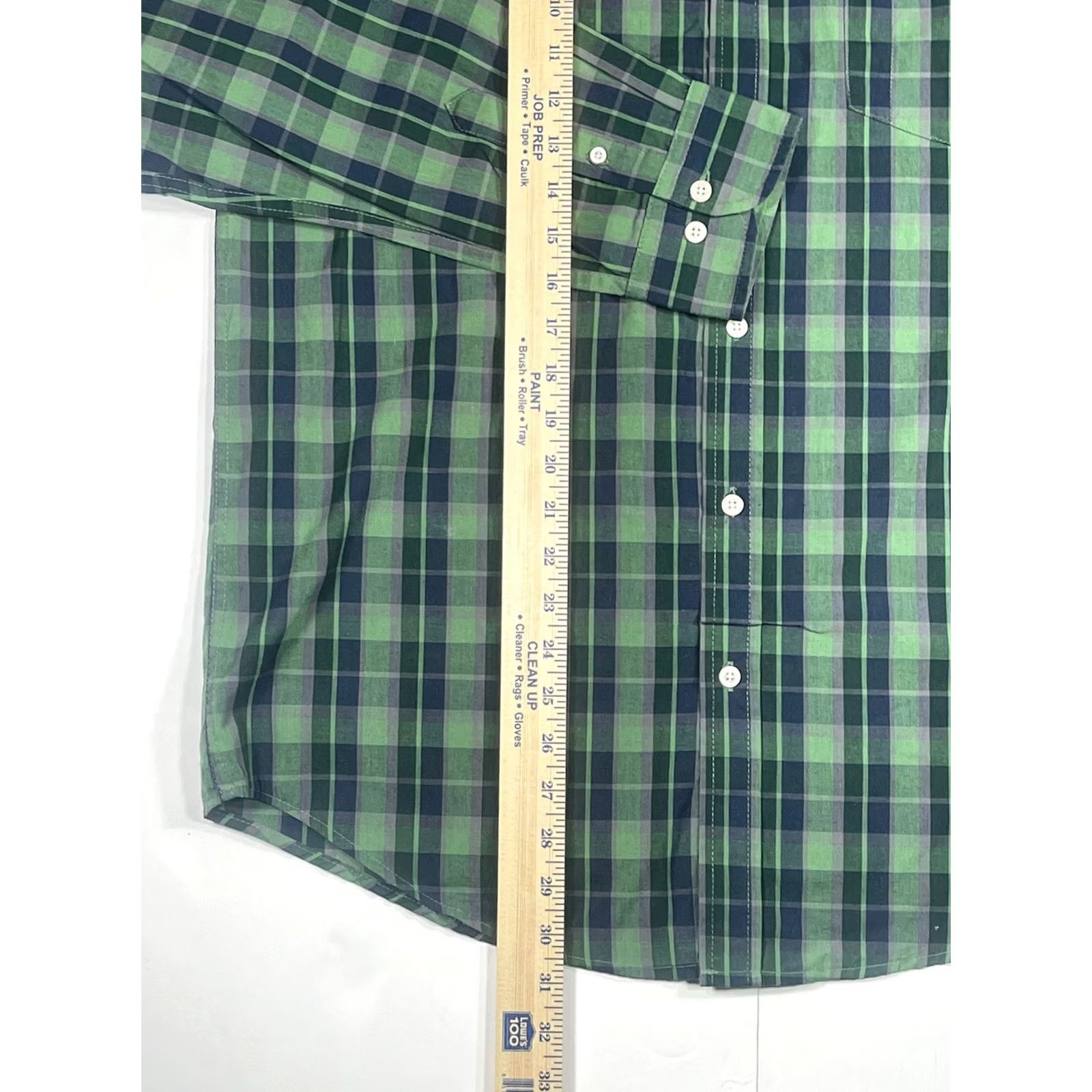 Haggar Haggar Plaid Button Front Shirt Men's L Multicolor Long Sleeve Flannel Size US L / EU 52-54 / 3 - 5 Thumbnail