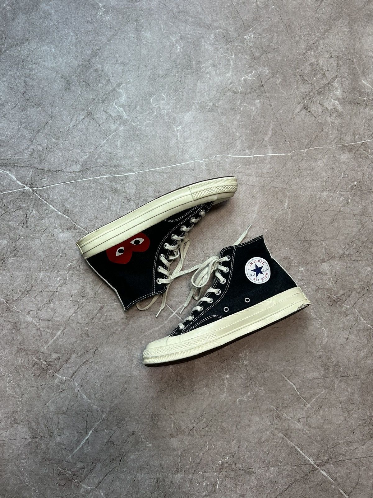 Other Comme des Garcons x Chuck Taylor All Star High Play 2015 Size US 8 / EU 41 - 9 Thumbnail