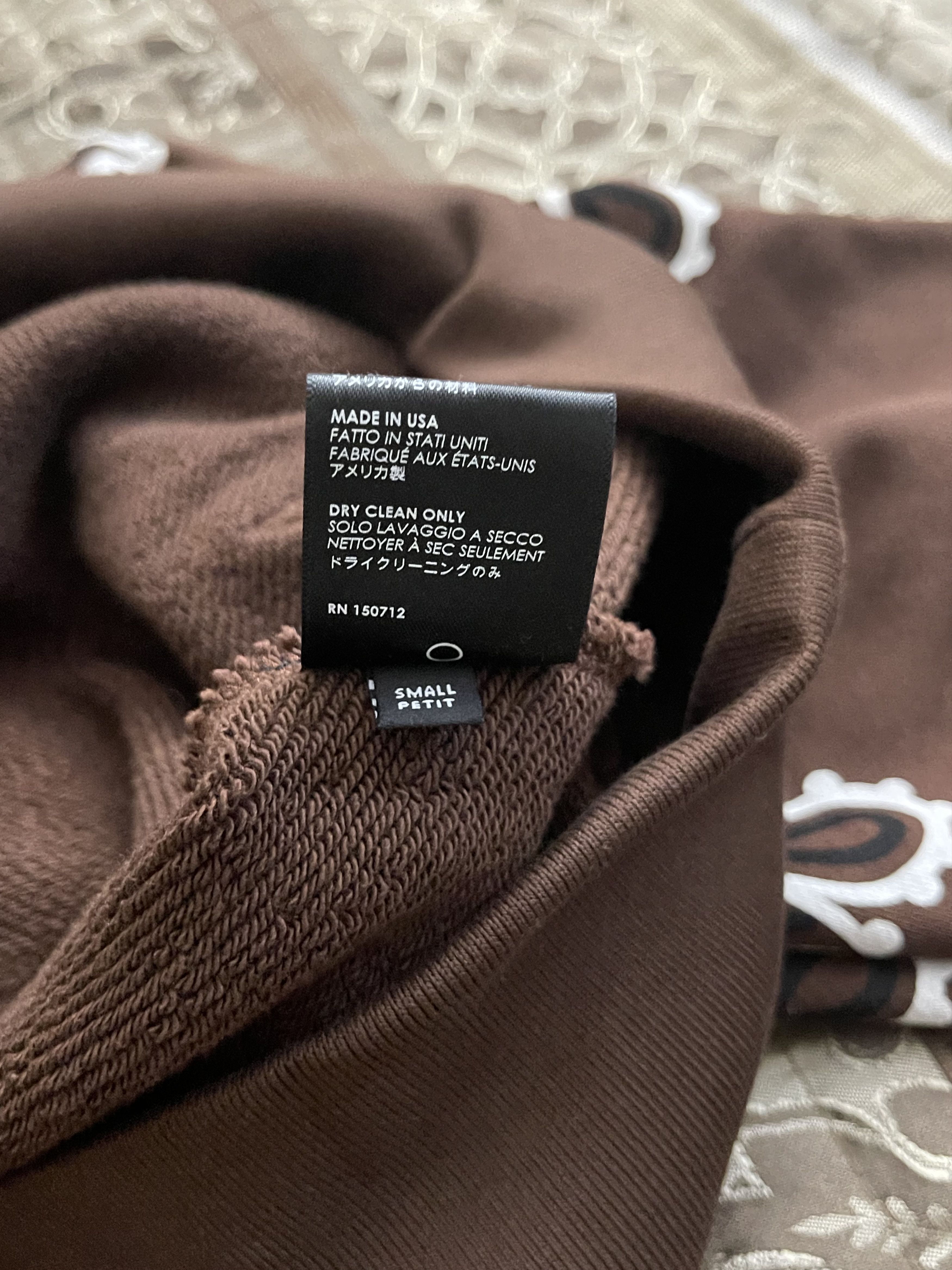 Amiri Amiri Brown Paisley Hoodie Size US S / EU 44-46 / 1 - 7 Thumbnail